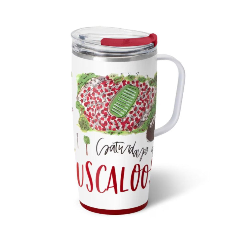 Saturdays in Tuscaloosa Travel Mug 22 oz