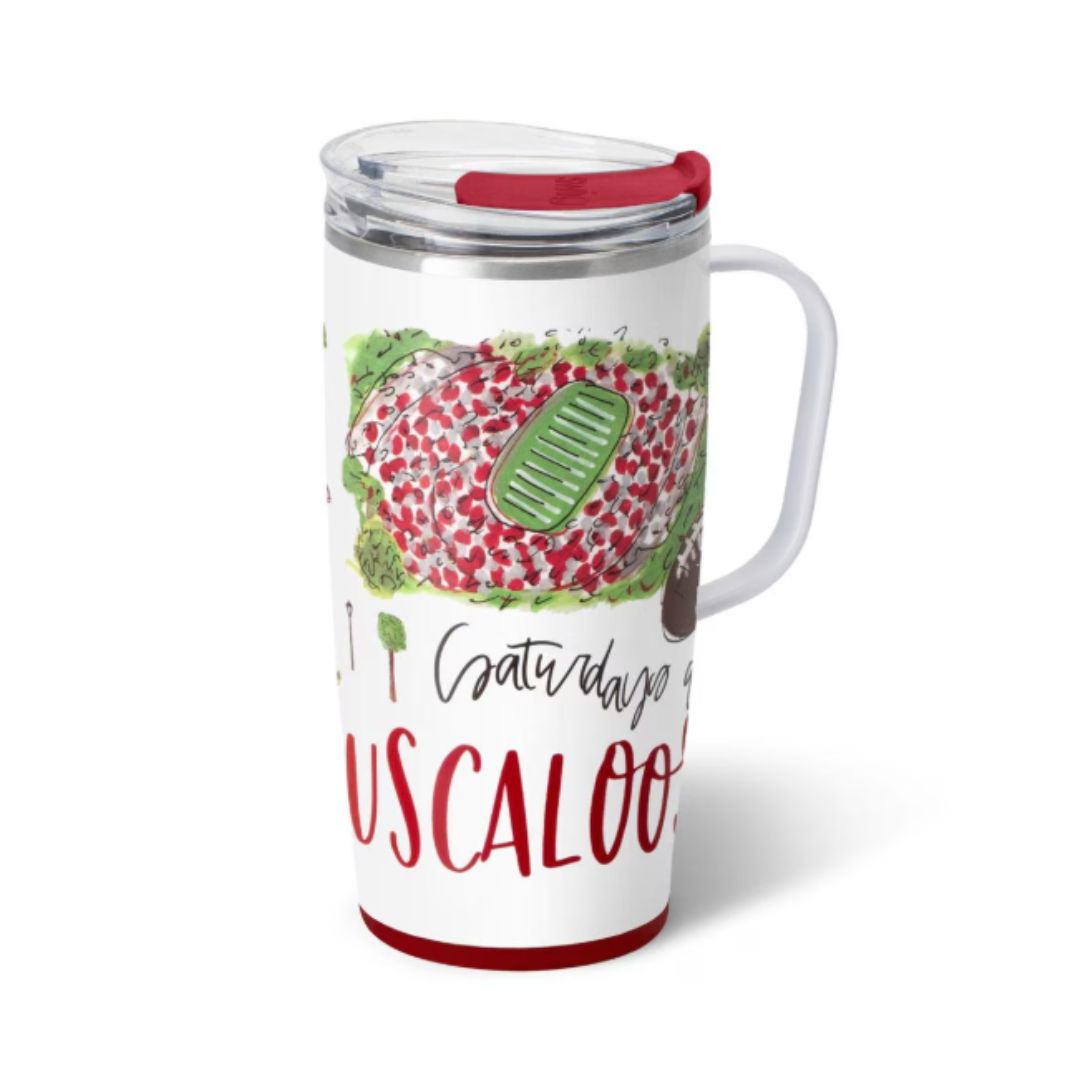 Saturdays in Tuscaloosa Travel Mug 22 oz