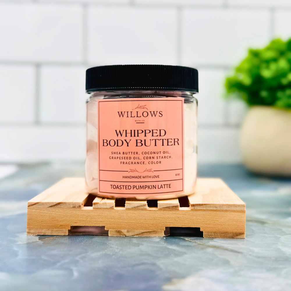 Willows Toasted Pumpkin Latte Whipped Body Butter 4oz