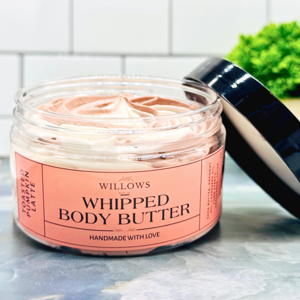 Willows Toasted Pumpkin Latte Whipped Body Butter 8oz