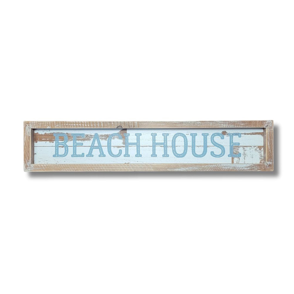 Rustic Beach House Wall Decor Sign