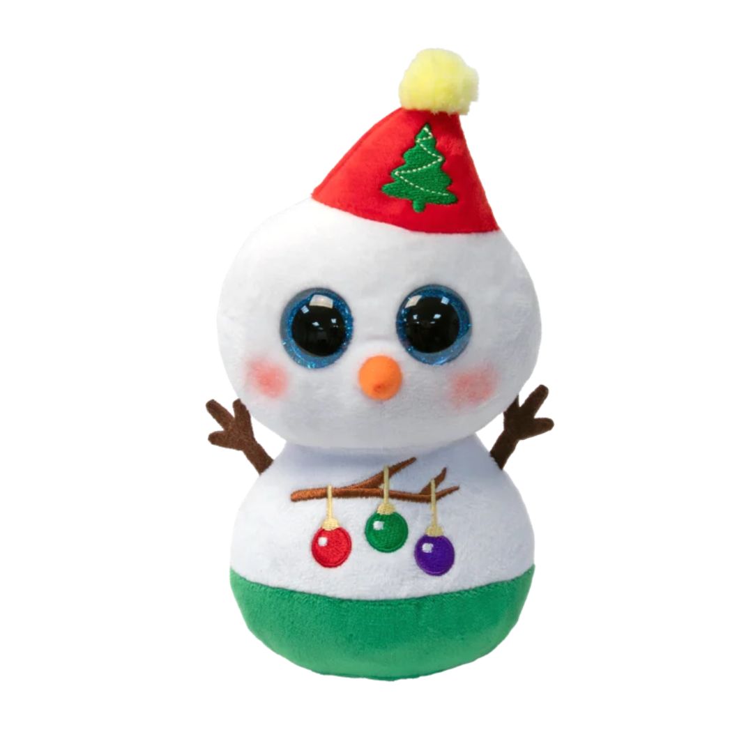 TY Bobble Snowman With Hat