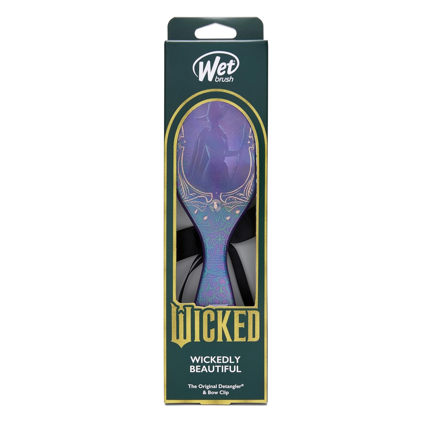 Wet Brush Wicked Elphaba Hairbrush and Bow Set