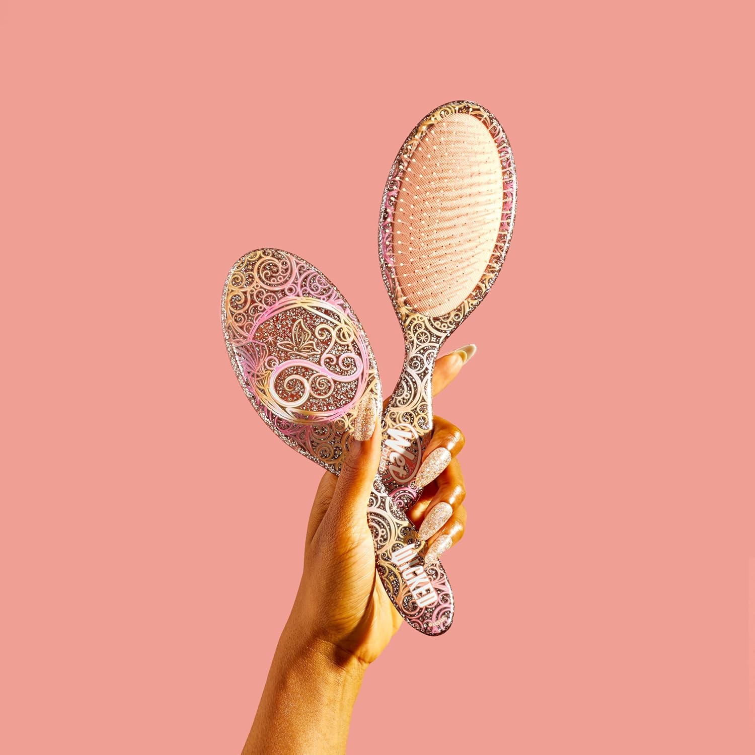 Wet Brush Wicked Glinda Hairbrush and Berette Set