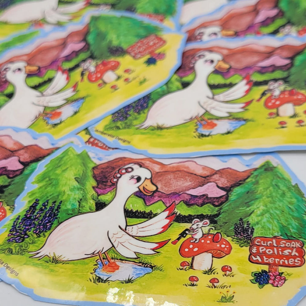 Wildlife Salon Sticker