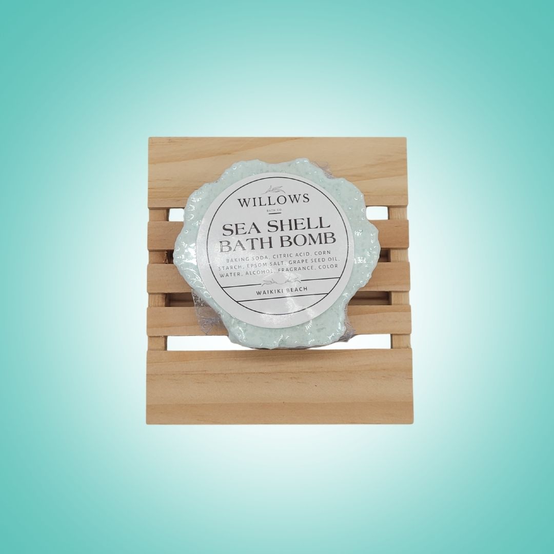 Waikiki Beach Seashell Bath Bomb