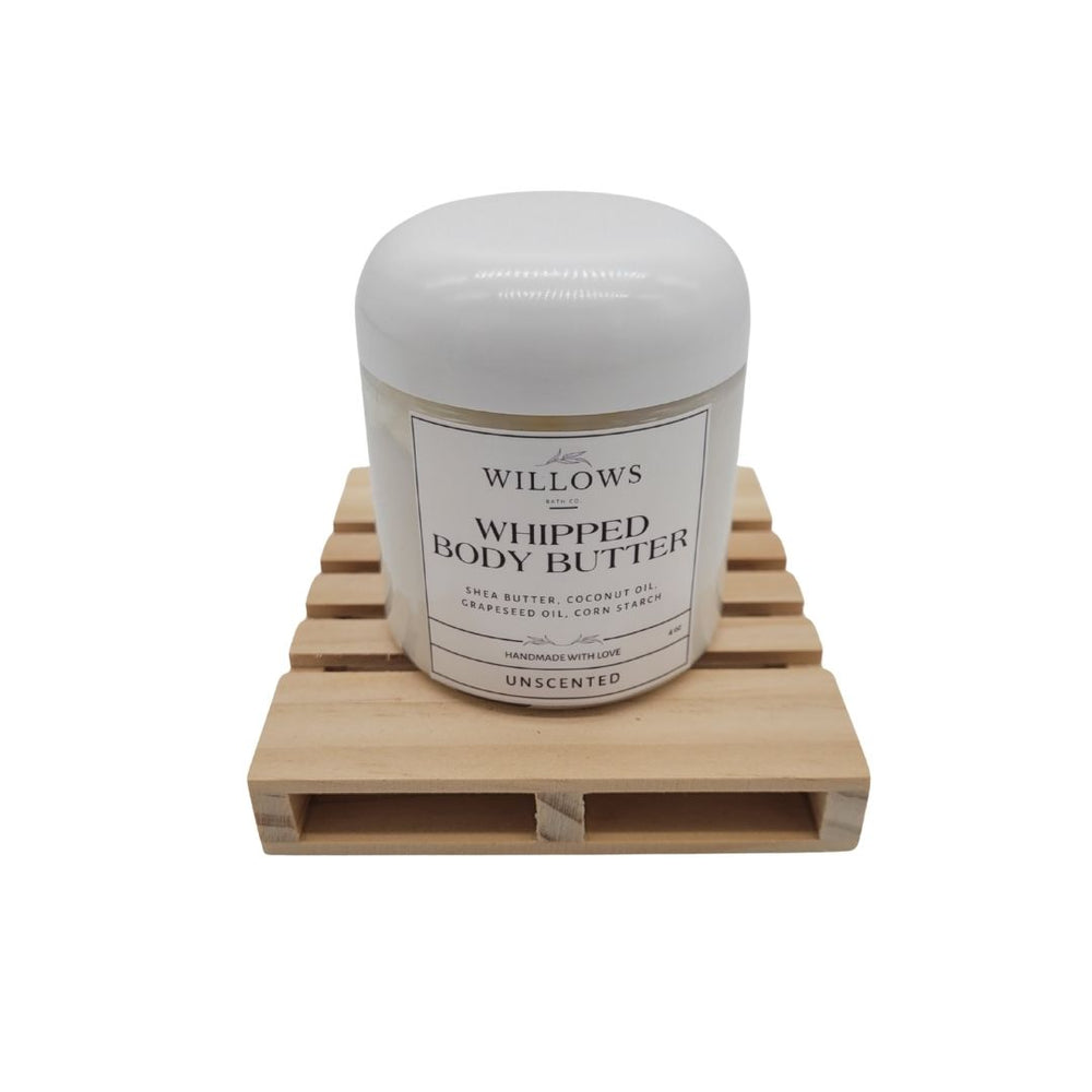Willows UNSCENTED Whipped Body Butter 4oz