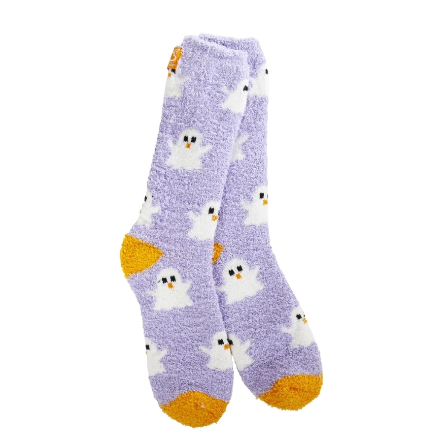 Holiday Halloween Cozy Winter Crew Socks Boo-gie