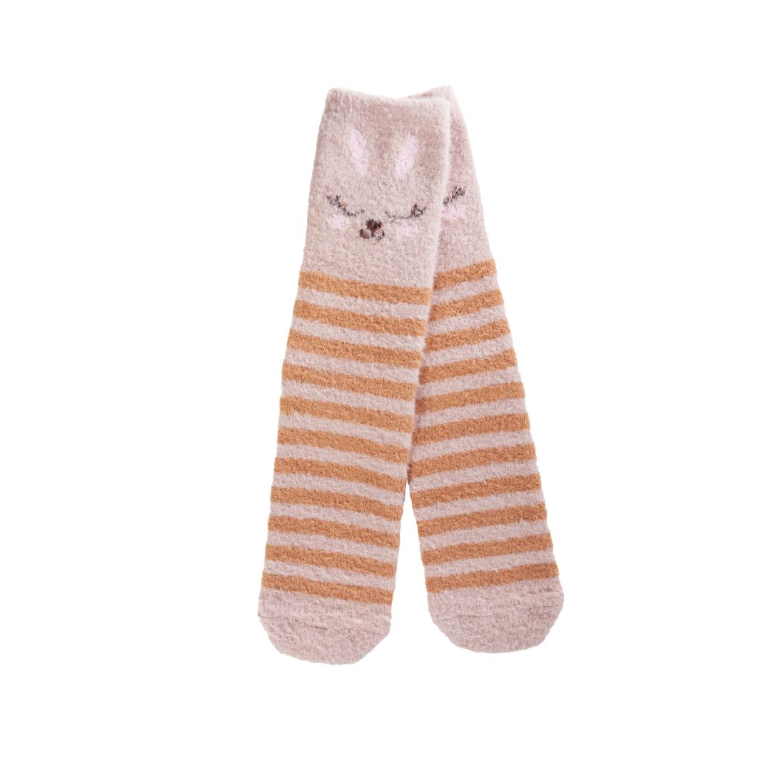 Spring Feather Crew Socks Thumper