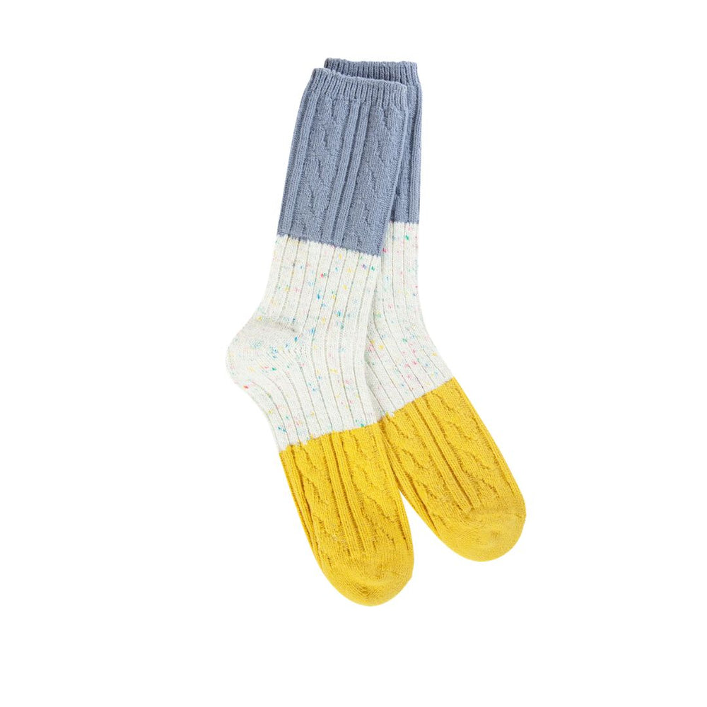 Weekend Confetti Cable Crew Socks