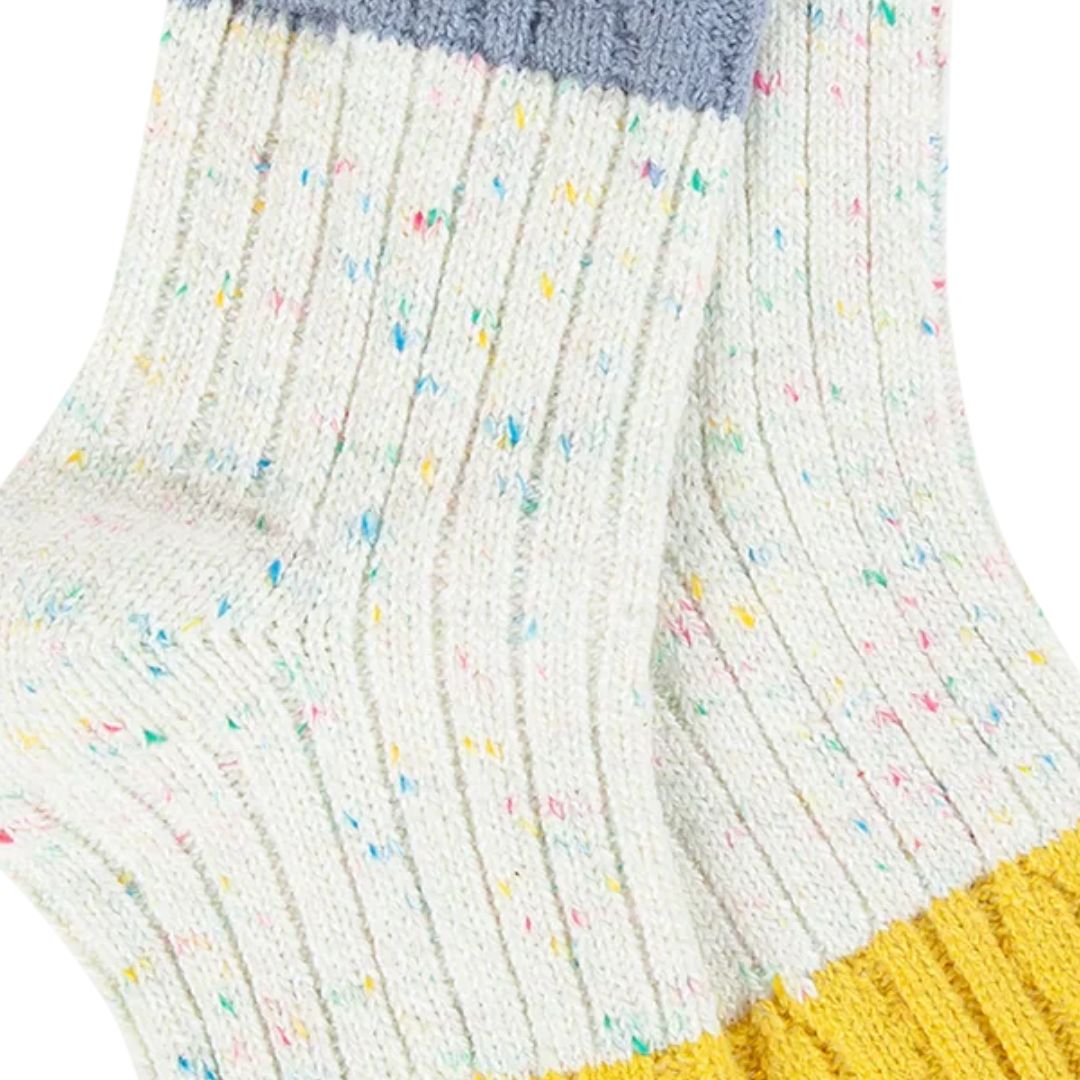Weekend Confetti Cable Crew Socks