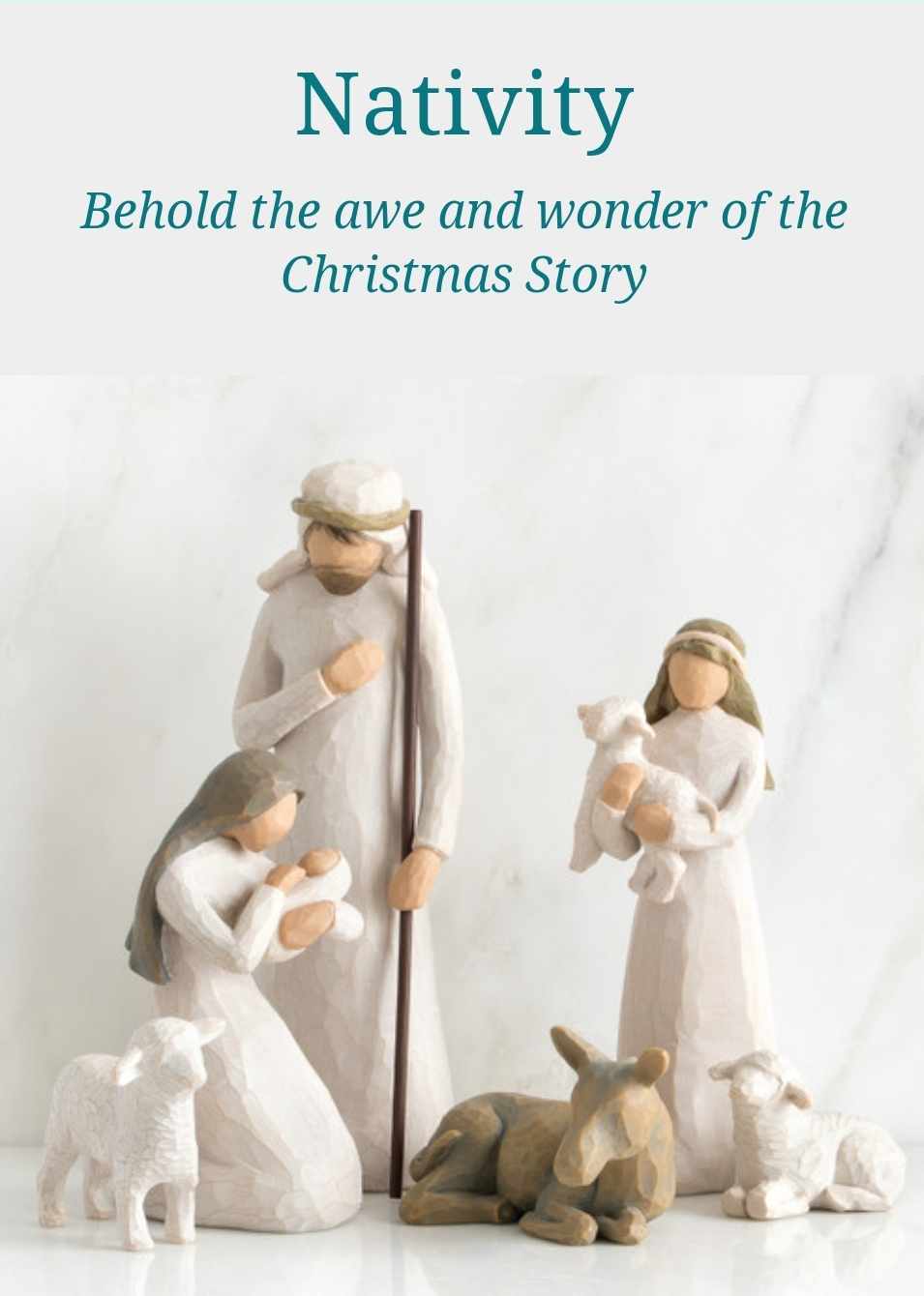 Willow Tree 6 piece Nativity Set