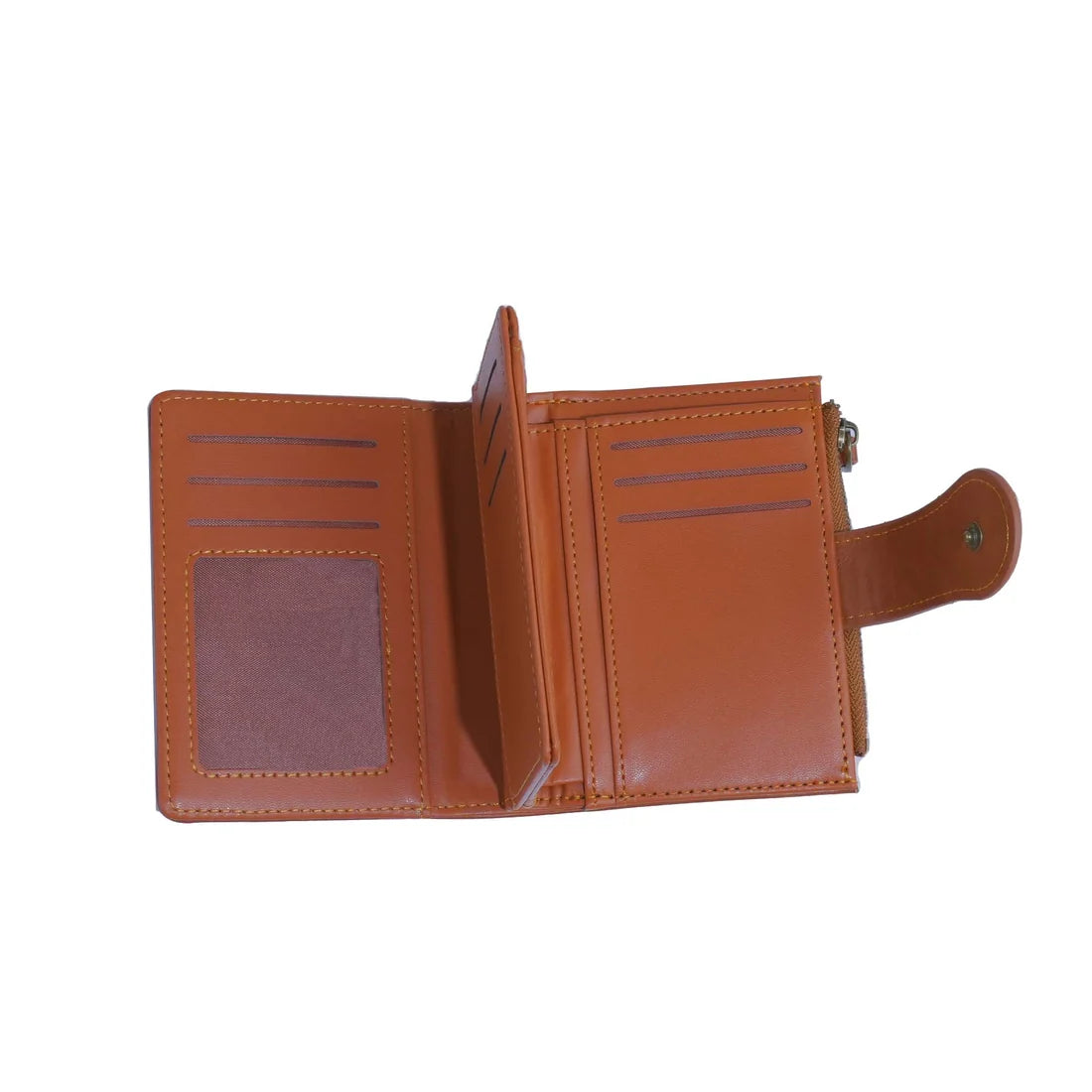 Lena Vegan Leather Laser Cut Out Detail Wallet
