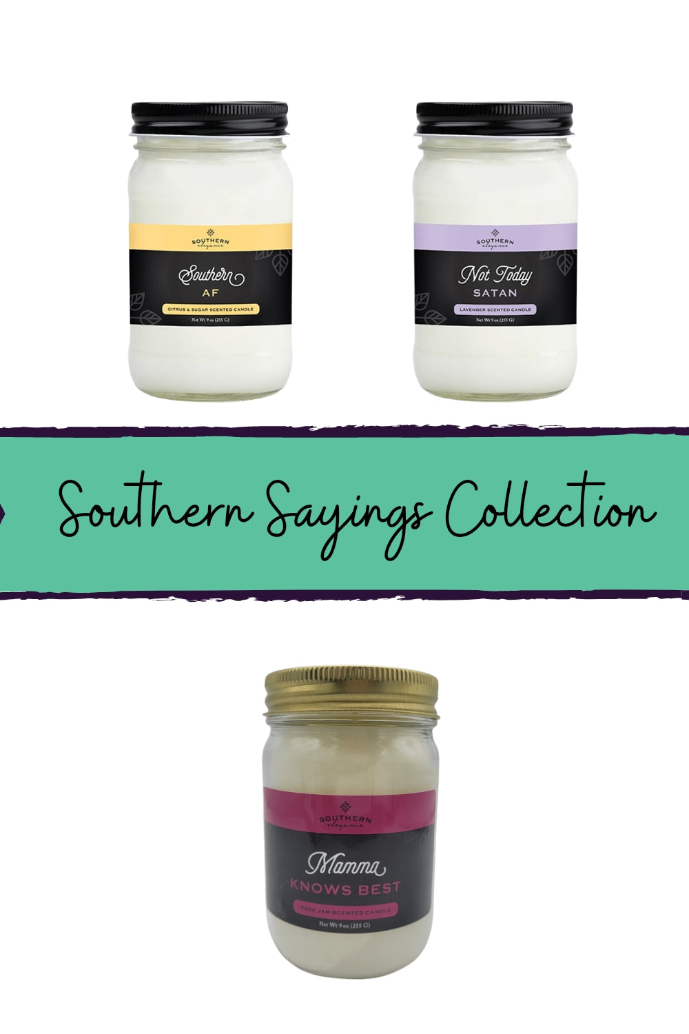 SOUTHERN ELEGANCE - 9 OZ CANDLES