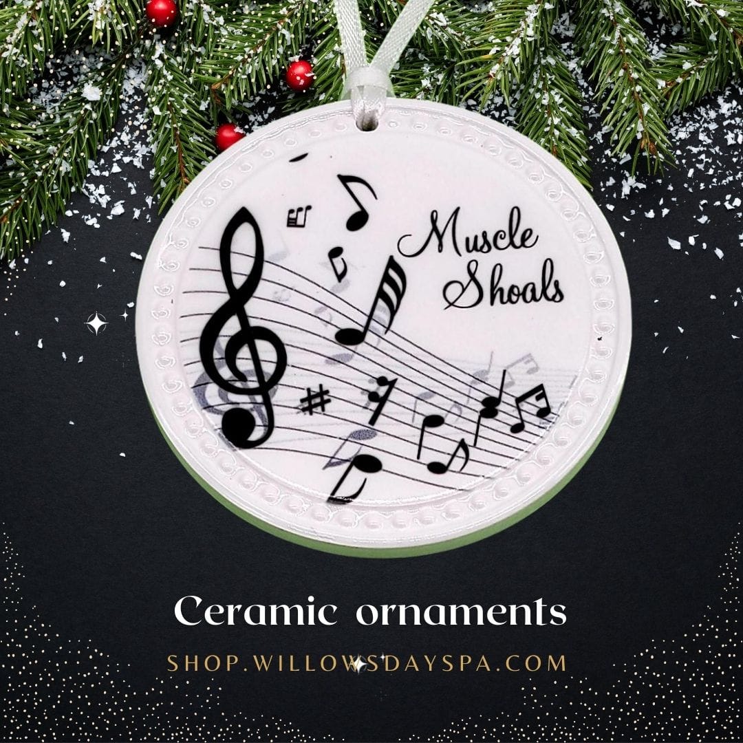 MUSCLE SHOALS CITY ORNAMENT