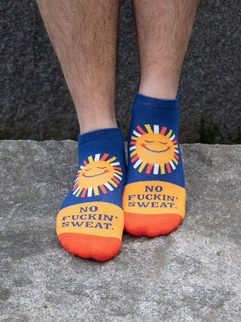 NO F*CKIN' SWEAT SNEAKER SOCKS