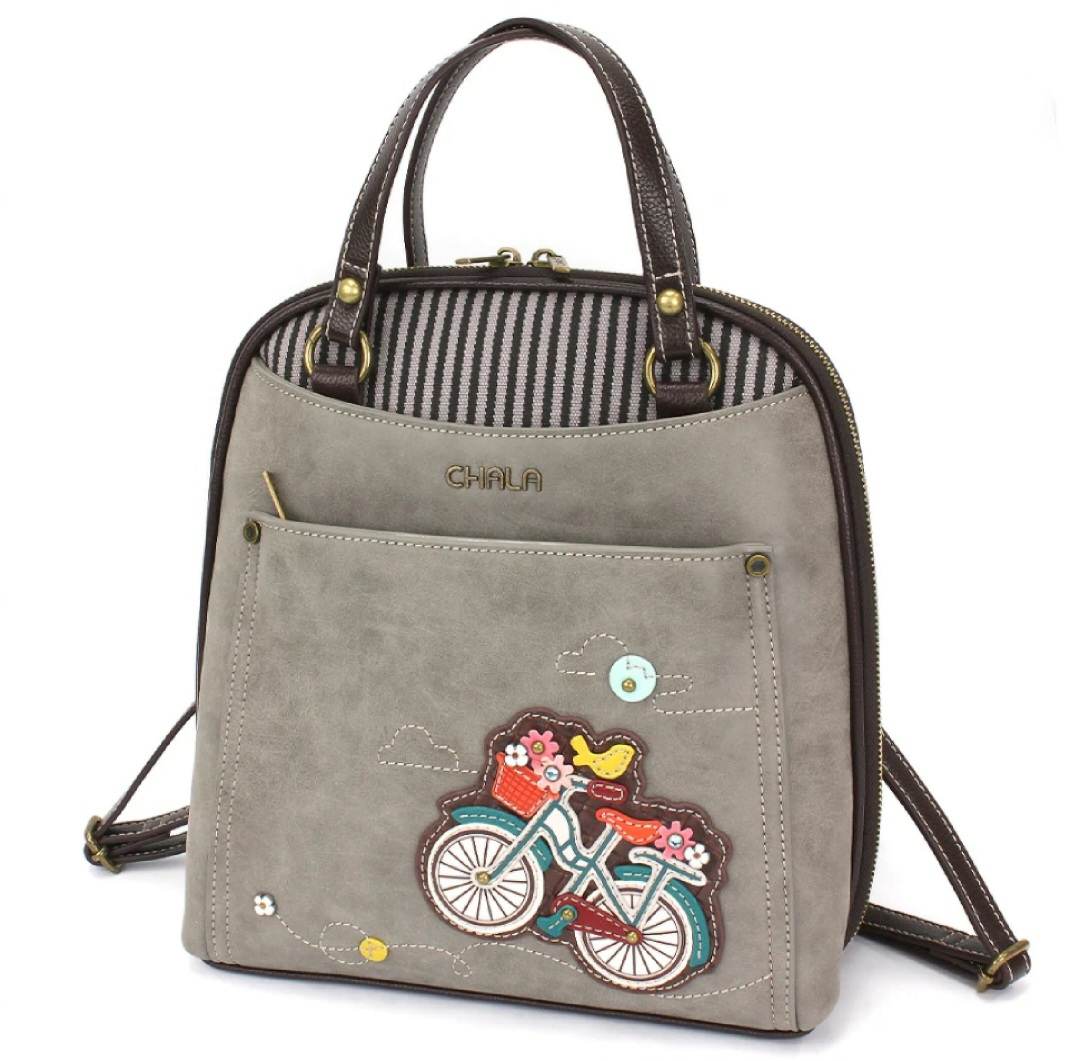 CHALA CONVERTIBLE BACKPACK PURSE BICYCLE