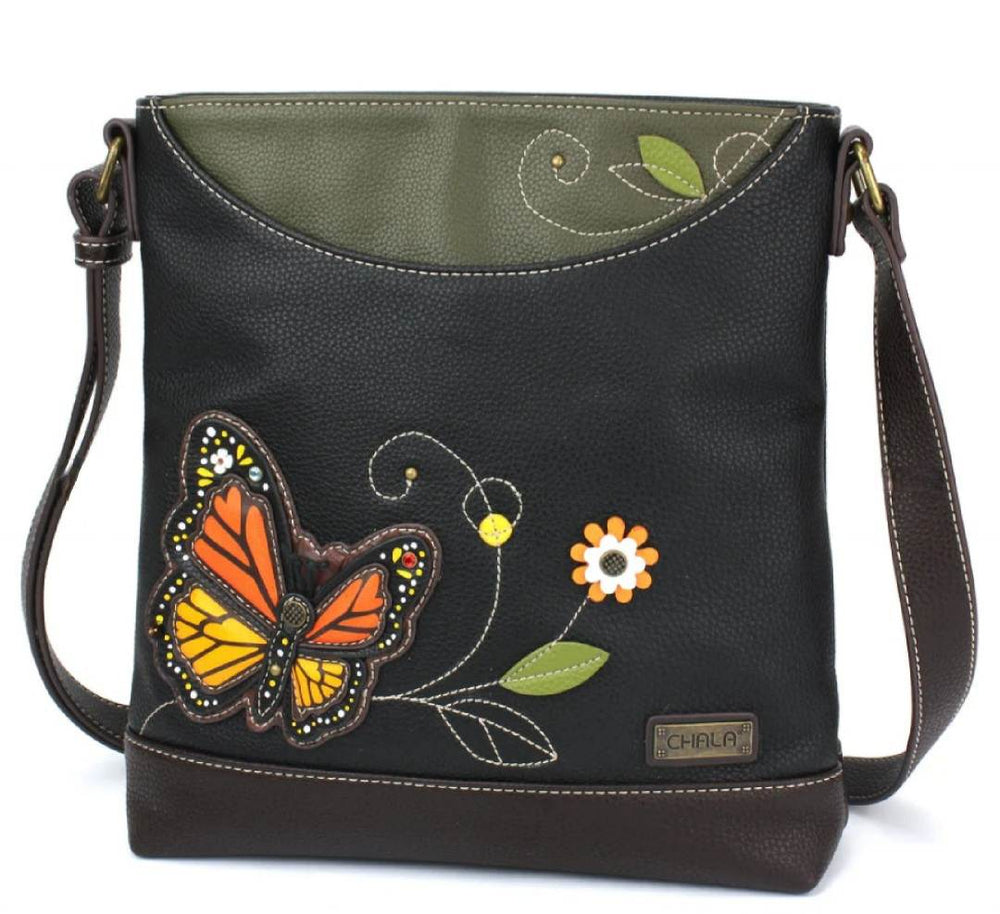 CHALA SWEET MESSENGER BAG MONARCH BUTTERFLY