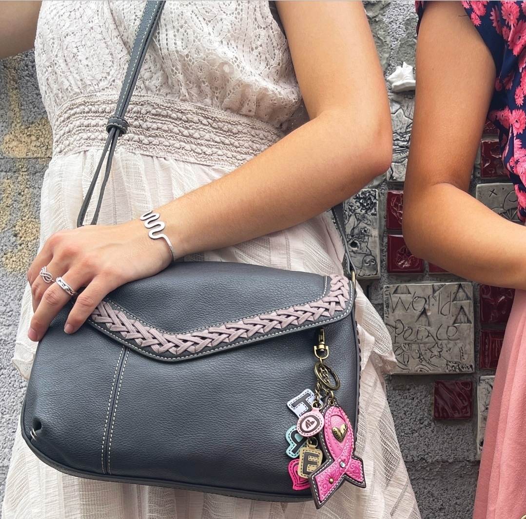 Renewold Pink Ribbons Print Handbag and Wallet Set Durable Briefcase for  Girls Satchel Shoulder Tote Bags Purse Women Travel Work Shopping Bag Fight Breast  Cancer - Walmart.com