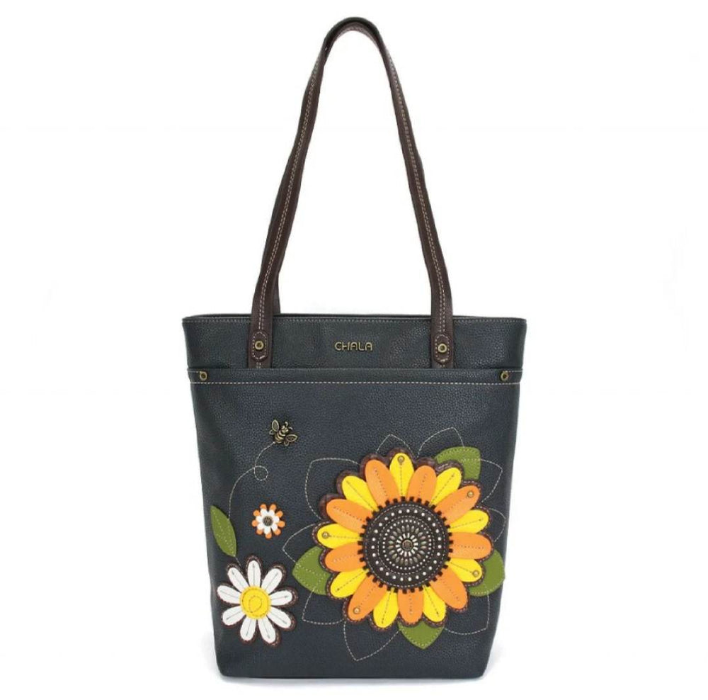 CHALA DELUXE EVERYDAY TOTE BAG SUNFLOWERS
