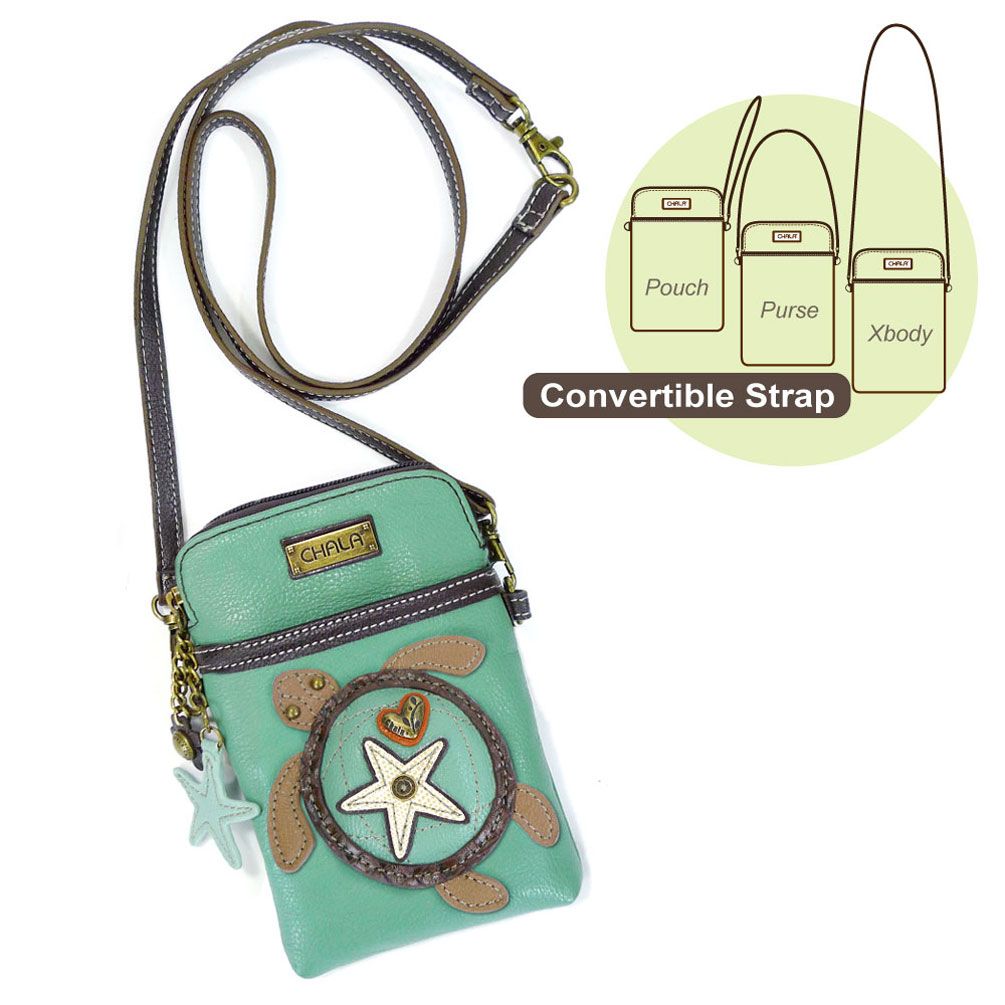 CHALA SEA TURTLE CELL PHONE CROSSBODY