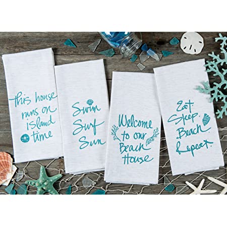 GOLDEN SEAS ASSORTED GLITTER TOWEL COLLECTION SET