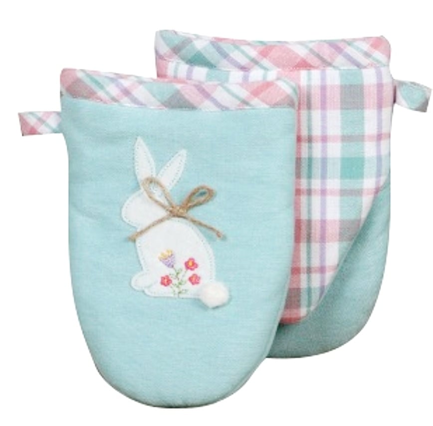 SPRING BUNNY MITT