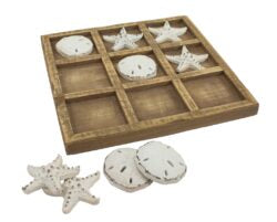 SEASHELL TIC TAC TOE SET