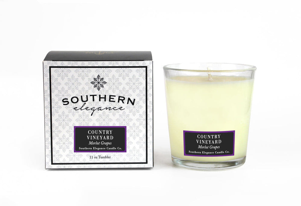 SOUTHERN ELEGANCE 11 OZ TUMBLER SOY CANDLE - Spring and Summer scents