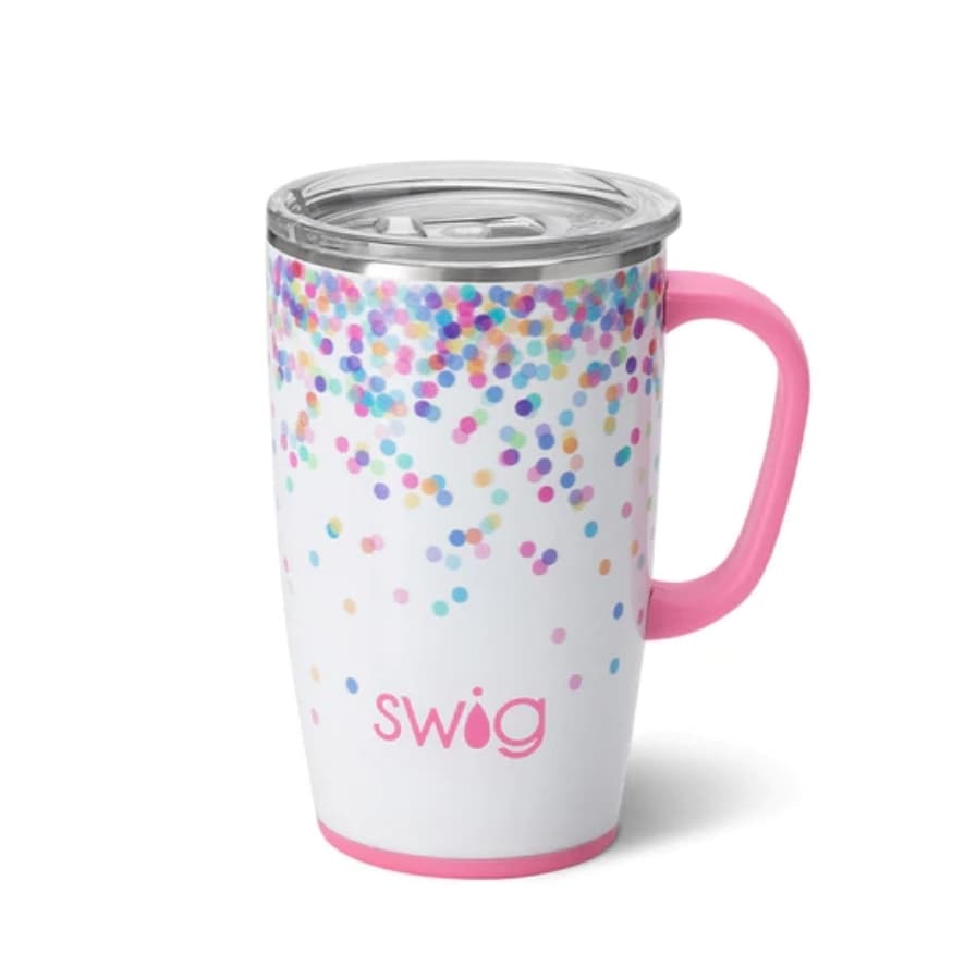 Swig - Santa Baby Travel Mug with Tassel Charm 18oz - Columbia