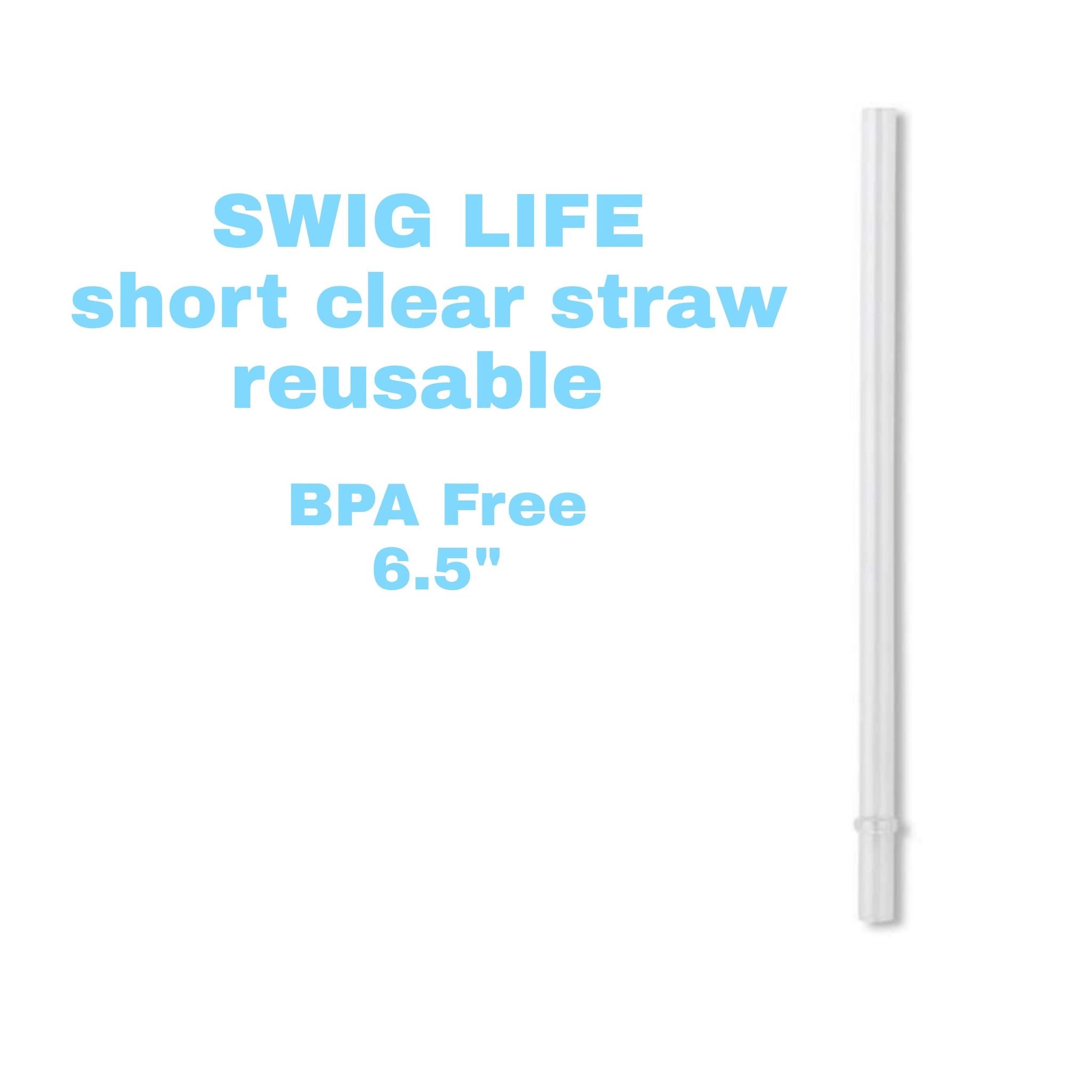 SWIG LIFE CLEAR REUSABLE STRAW