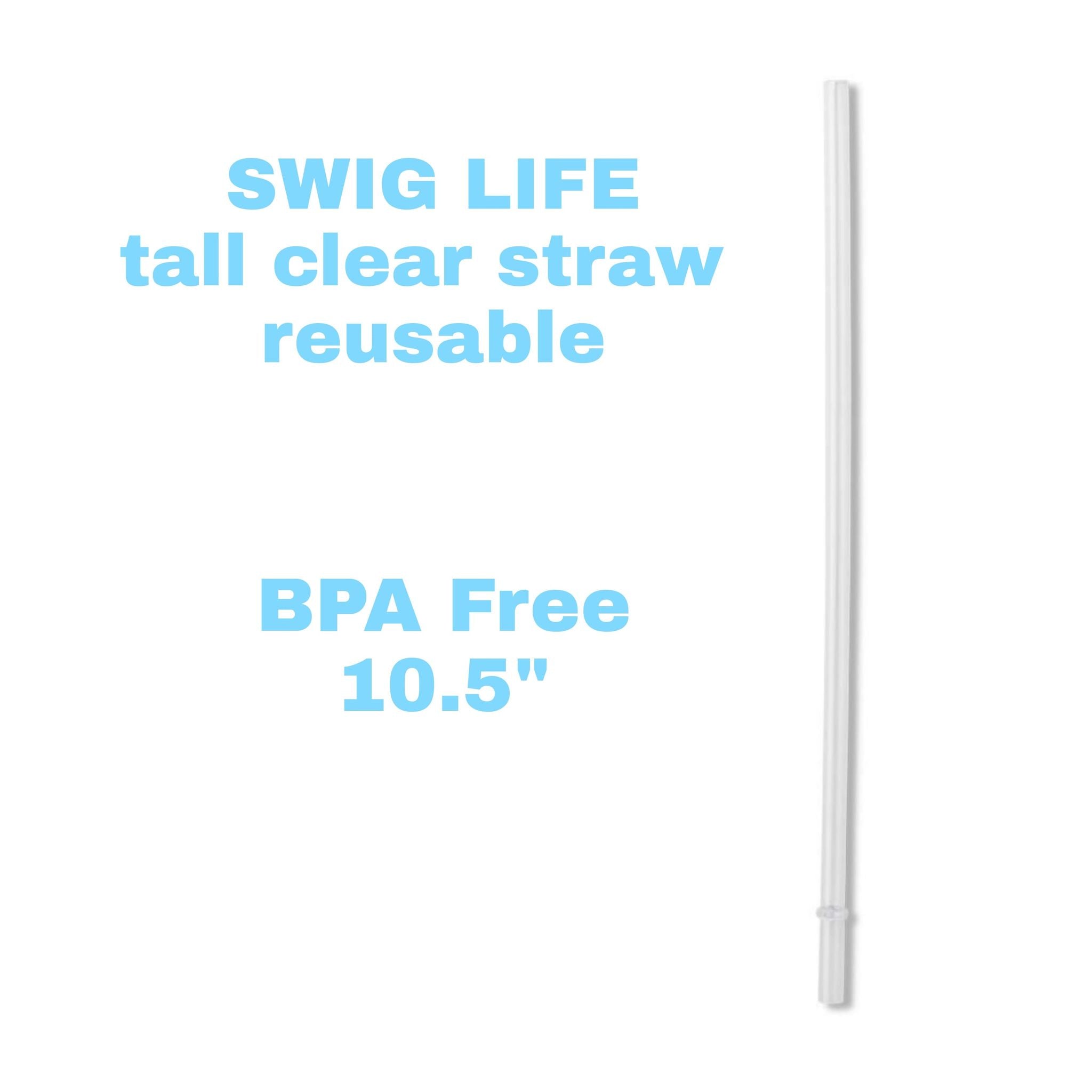 SWIG LIFE CLEAR REUSABLE STRAW