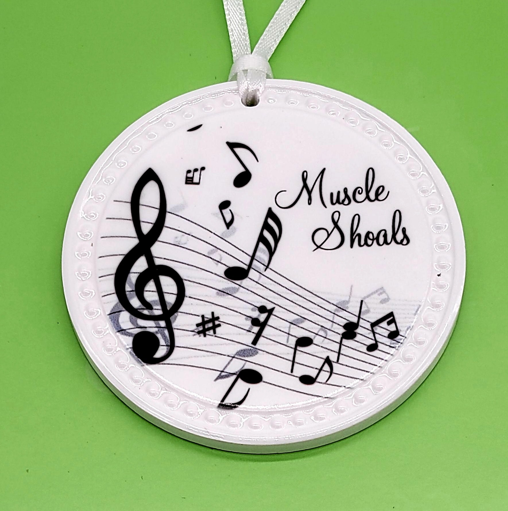 MUSCLE SHOALS CITY ORNAMENT