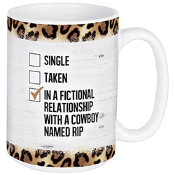 IN A FICTIONAL RELATIONSHIP BOXED MUG