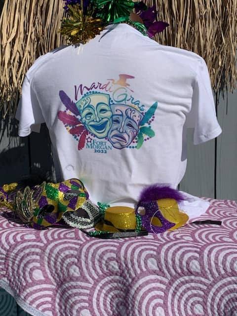 Fort Morgan, AL Mardi Gras Tee