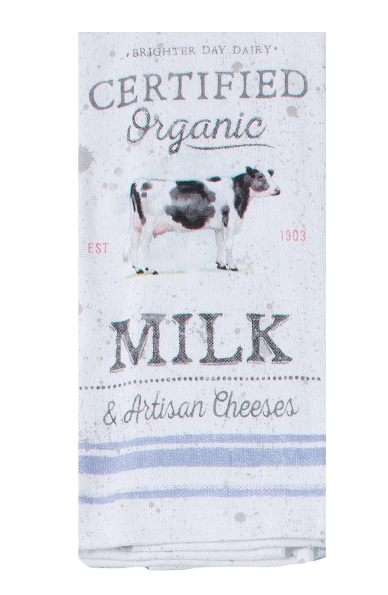 Organic Milk Dual Purpose Terry Towel
