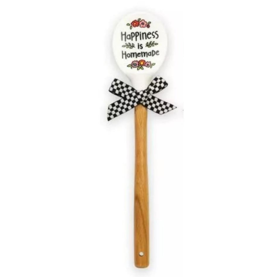CLASSIC KITCHEN SILICONE SPOONS WITH SENTIMENT