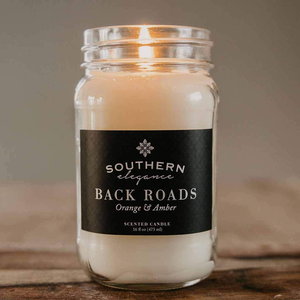 SOUTHERN ELEGANCE 16 OZ MASON JAR CANDLES