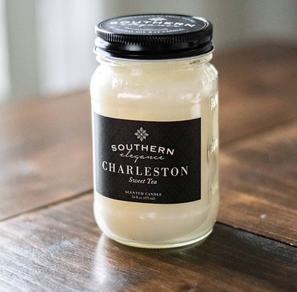 SOUTHERN ELEGANCE 16 OZ MASON JAR CANDLES: Signature scents