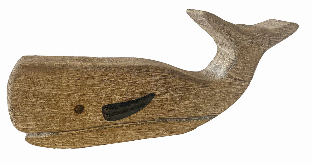 DRIFTWOOD WHALE DECOR