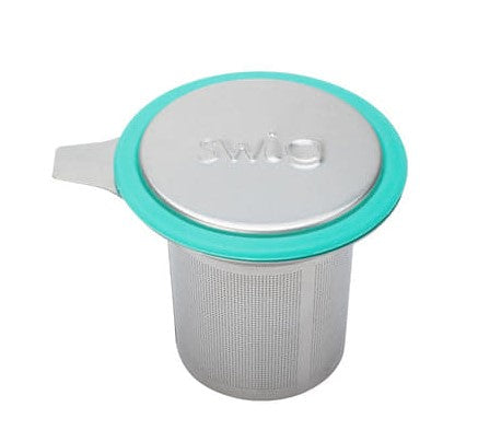 SWIG STAINLESS STEEL TEA INFUSER WITH SILICONE COVER