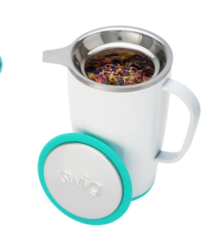 Swig Stainless Steel Tea Infuser with Silicone Cover