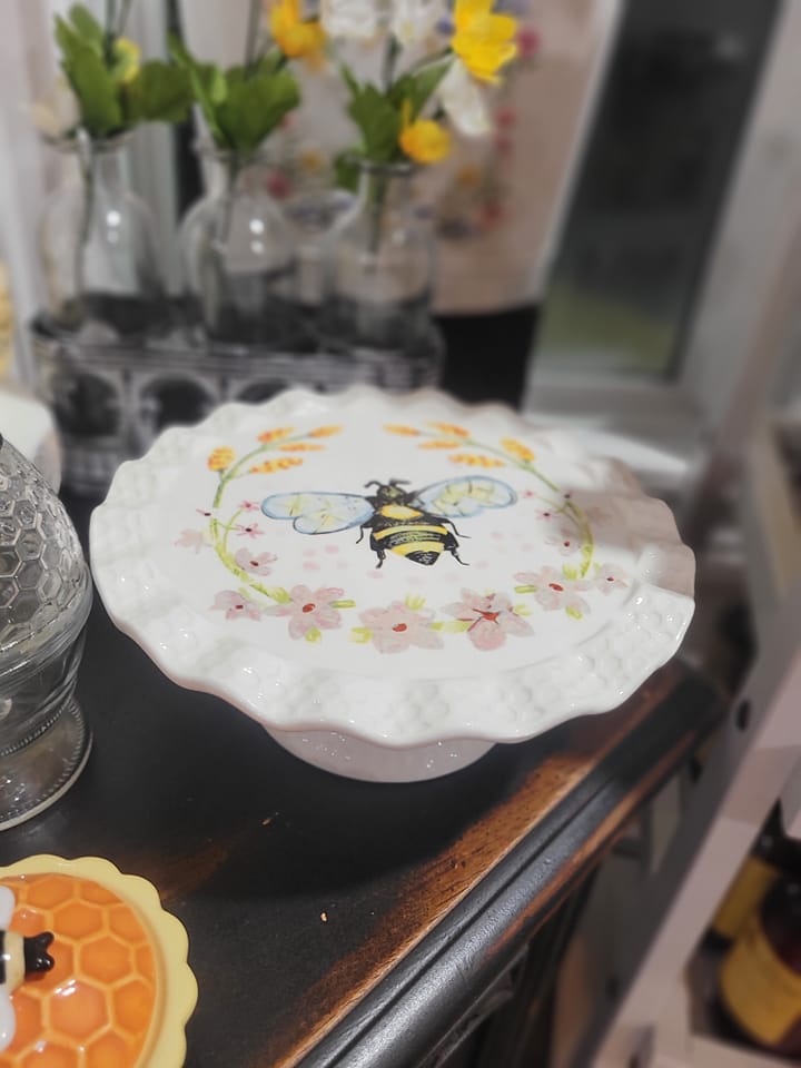 Honeybee Tea Co. Cake Stand