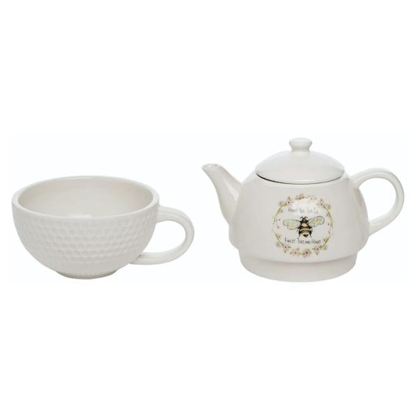 Honeybee Tea Co. Teapot & Mug Set